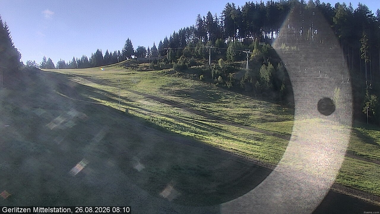Webcam Erlebnisarena Kanzelhöhe (1.500m)