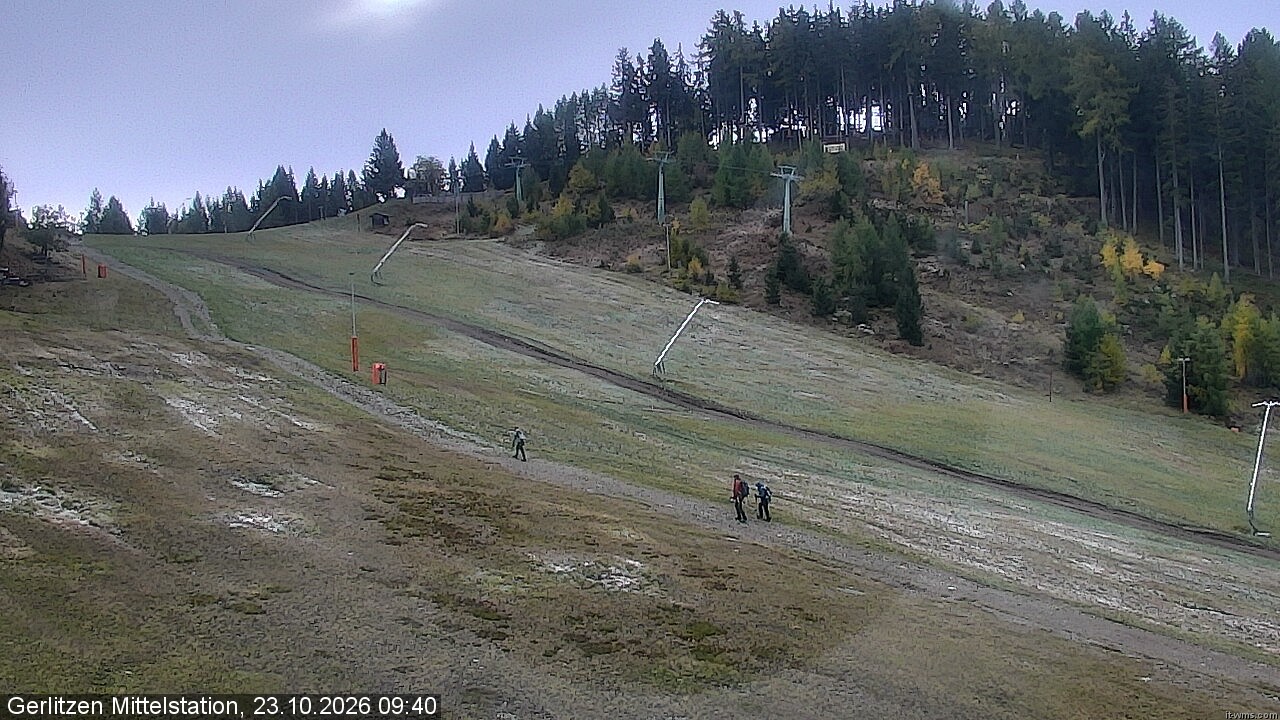 Webcam Erlebnisarena Kanzelhöhe (1.500m)